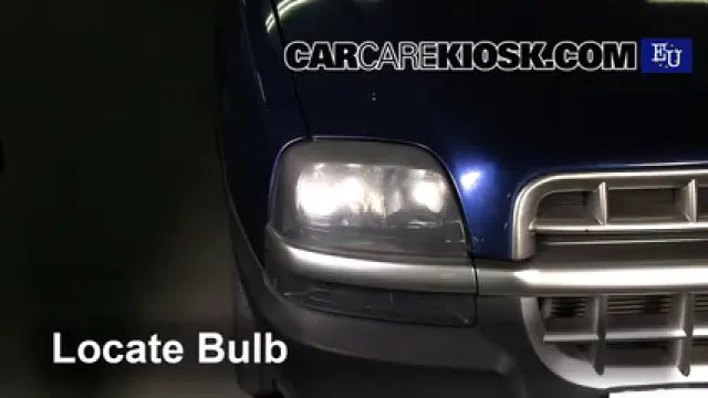 2003 Fiat Doblo Malibu 1.9L 4 Cyl. Diesel Luces Luz de niebla (reemplazar foco)